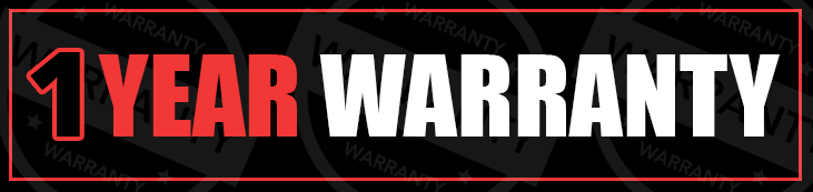 1 Year Warranty