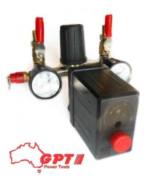 Compressor Pressure Switch With Air Regulator & Gauge & Value