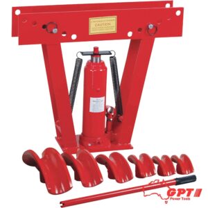 Ton Gpt Hydraulic Pipe Bender W/ 5 Pipe Attachment