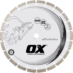 OX GP10 16″ STANDARD GENERAL PURPOSE DIAMOND BLADE