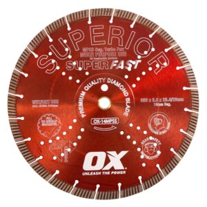 OX Professional 350MM/14″ Superfast Turbo Diamond Blade