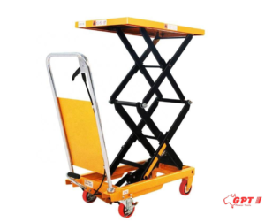 Capacity Manual Hydraulic Double Scissor Lift Table