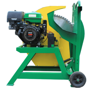 Wood Swing Saw  ( Electric start )Bench Log Cutting 13HP Petrol Tungsten Tipped 700mm blade