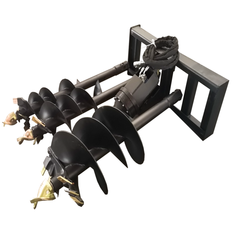 Greatbear Skid Steer Auger with 3 bits in 9'', 12'', 18''